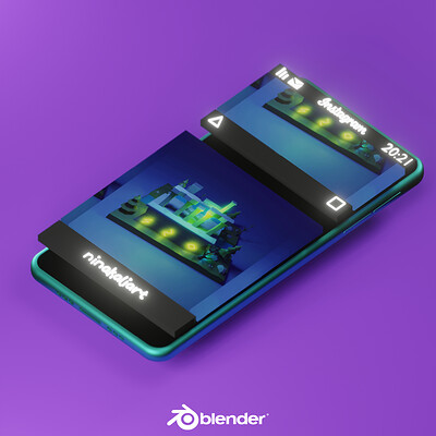 3D UX/UI Phone Animation