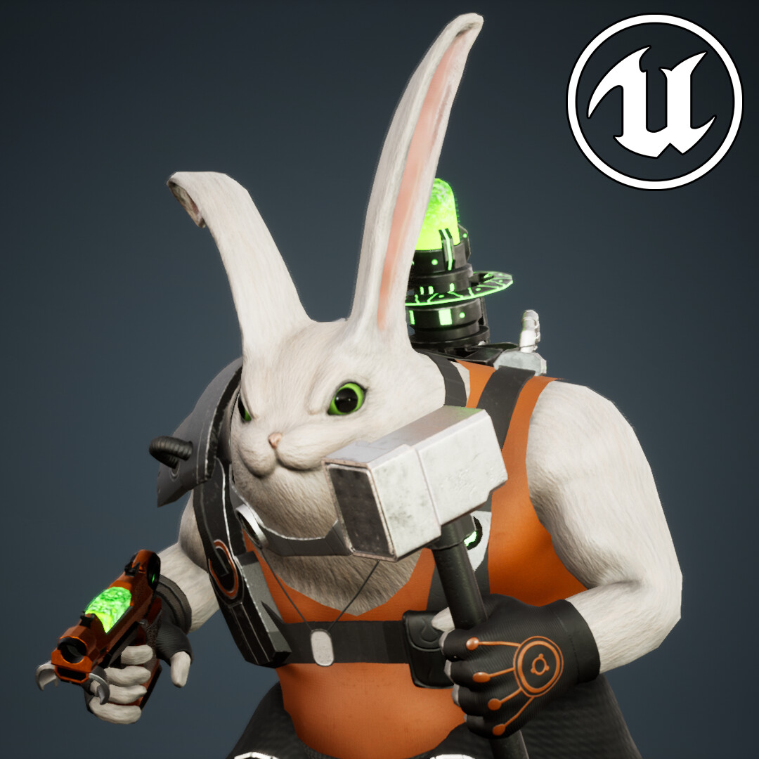 ArtStation - Sci-Fi Rabbit