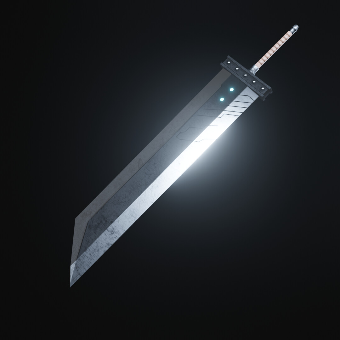 ArtStation - Final Fantasy Buster Sword Fan Art