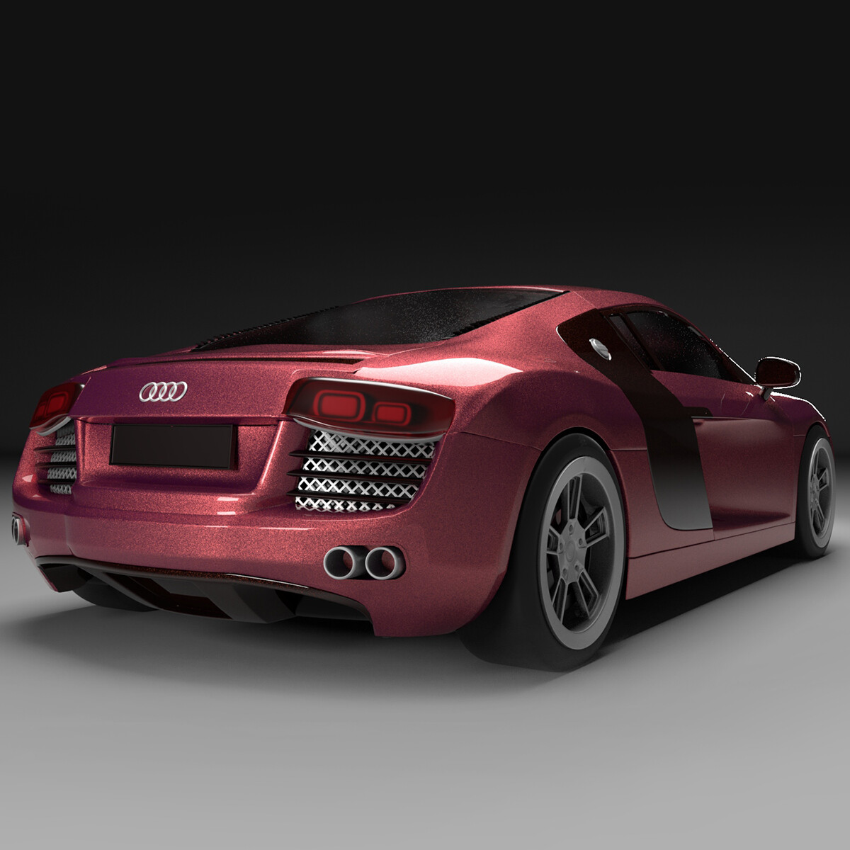 ArtStation Sparkly Pink Audi R8