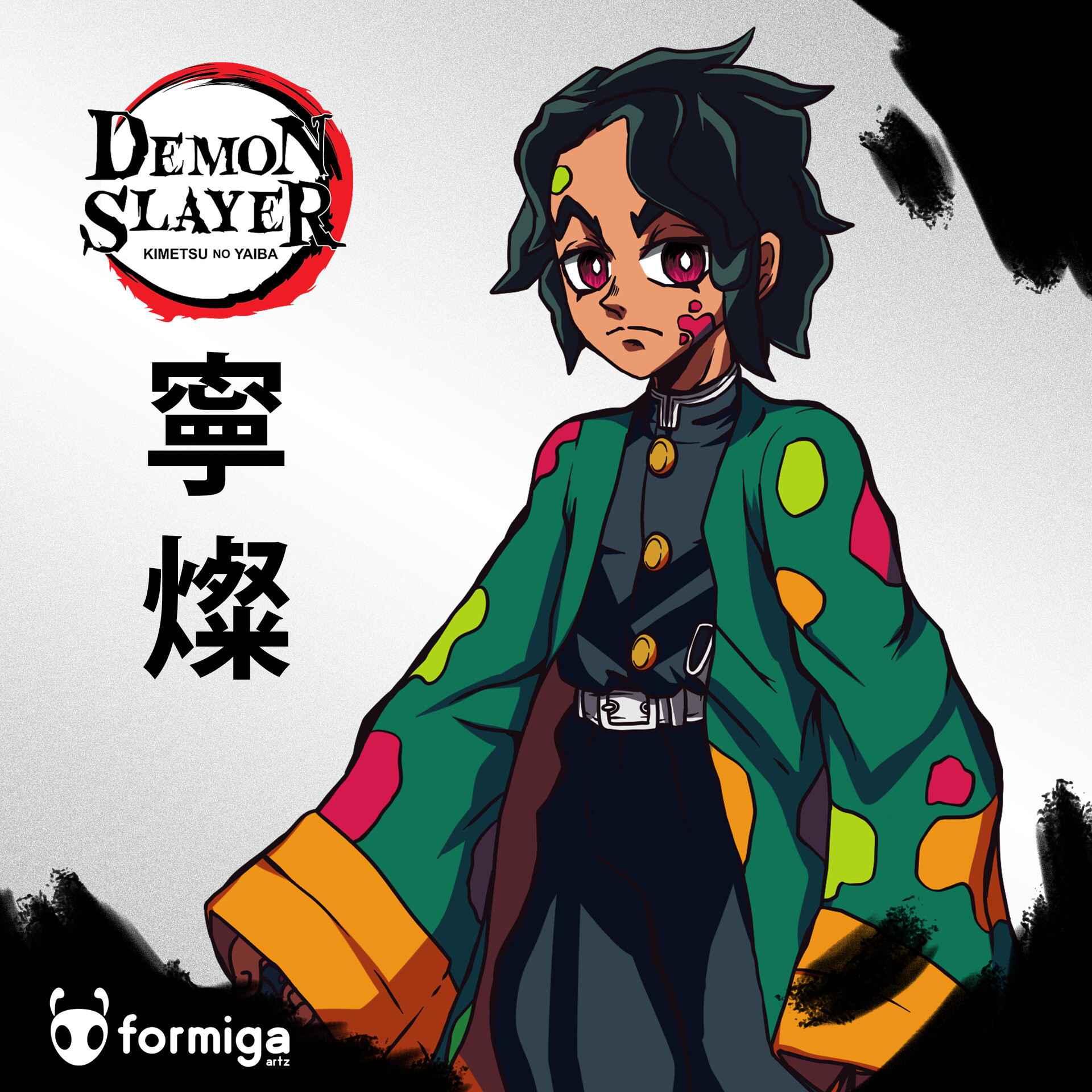 ArtStation - DEMON SLAYER Manga (OC)