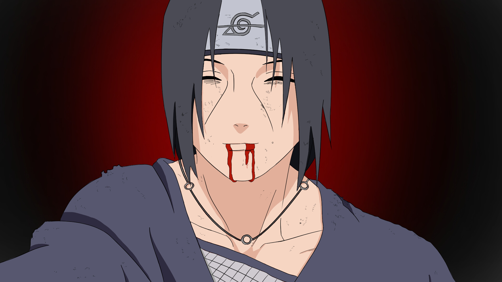 ArtStation - Itachi uchiha from Naruto