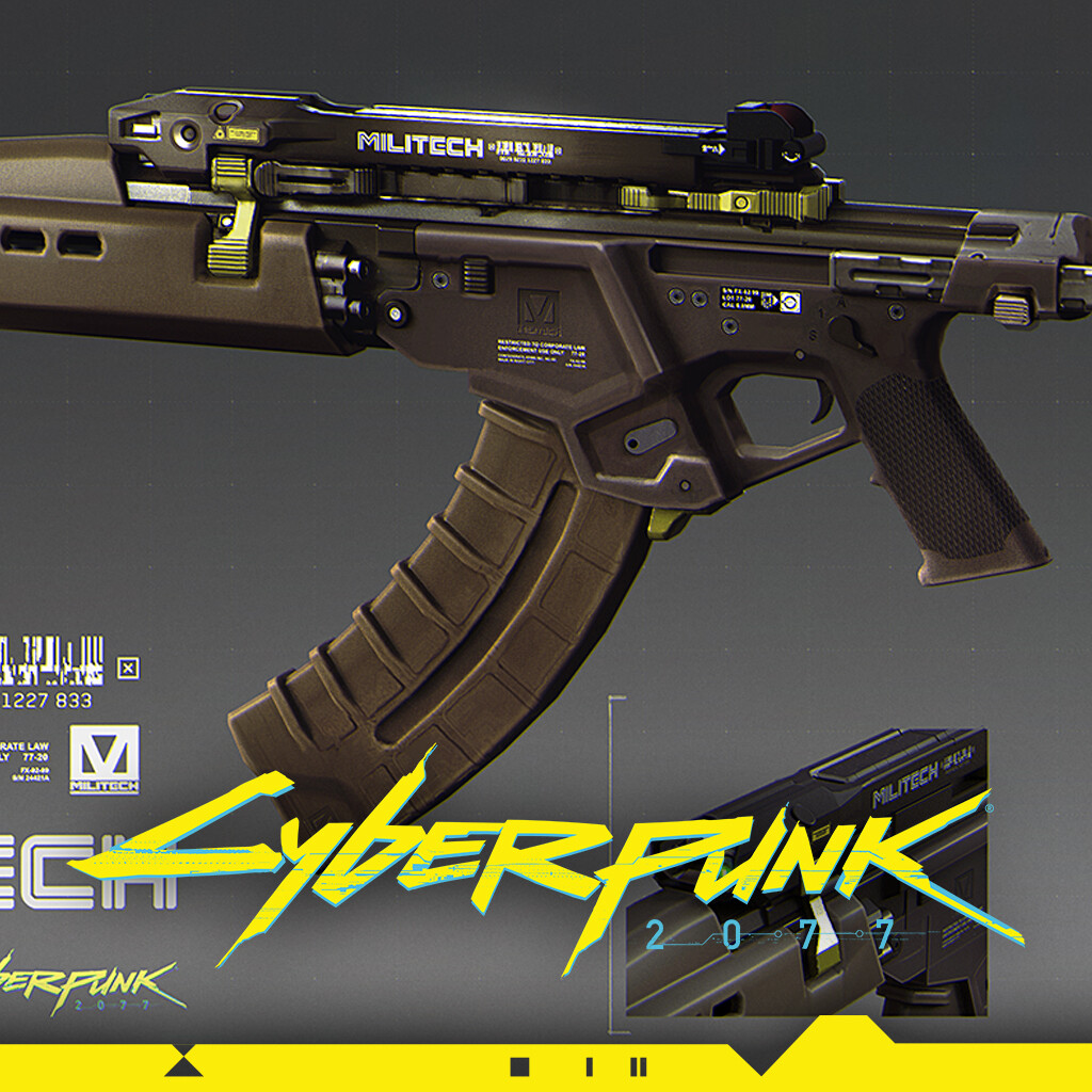 ArtStation Militech Ajax