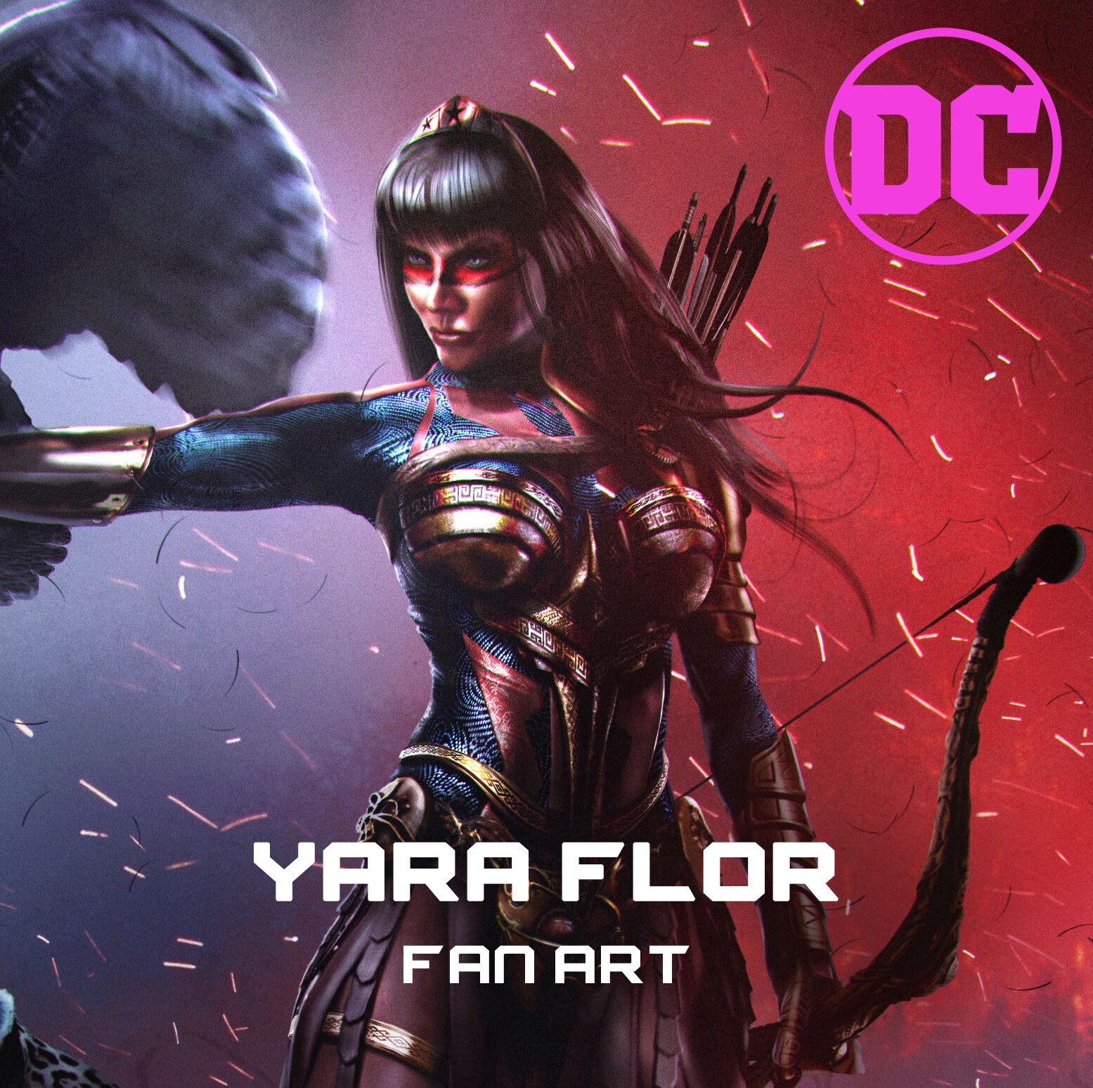 Artstation Yara Flor Fan Art