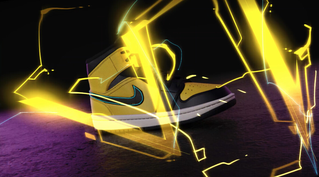 ArtStation - AIR JORDAN - NIKE - ANIMATION 2D FX