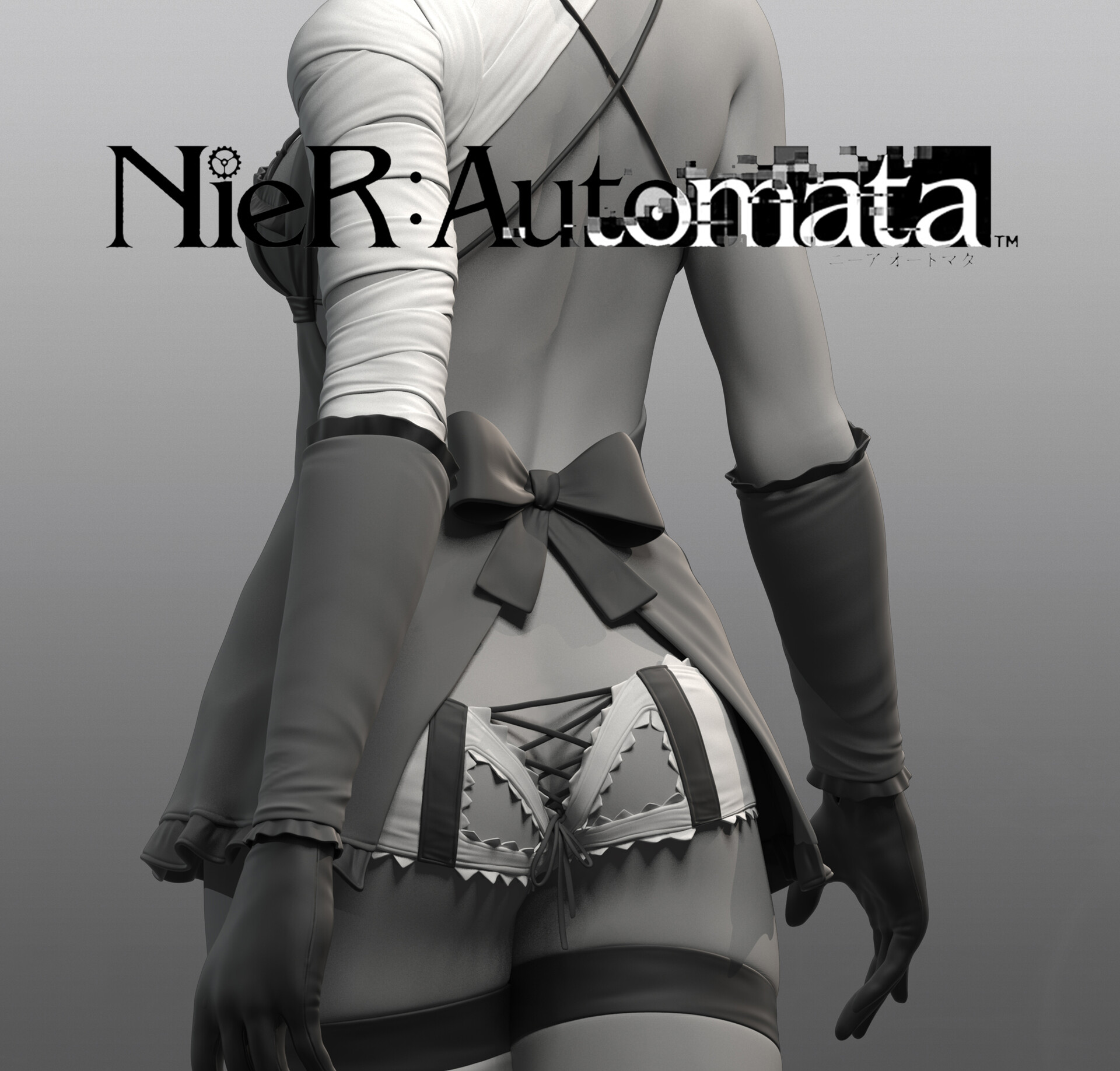 ArtStation - NieR: Automata - Revealing Outfit