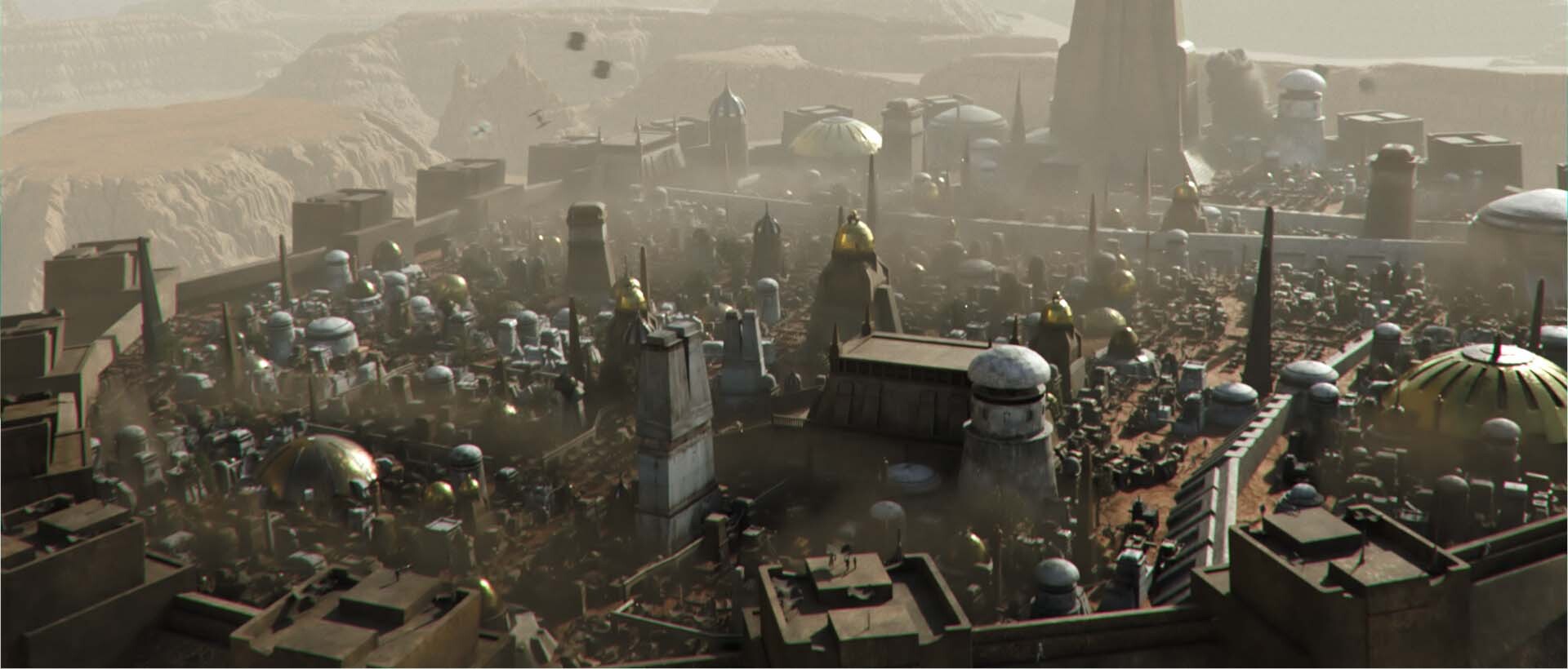 ArtStation JEDHA CITY_STARWARS