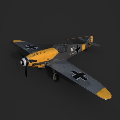 ArtStation - Messerschmitt Bf 109