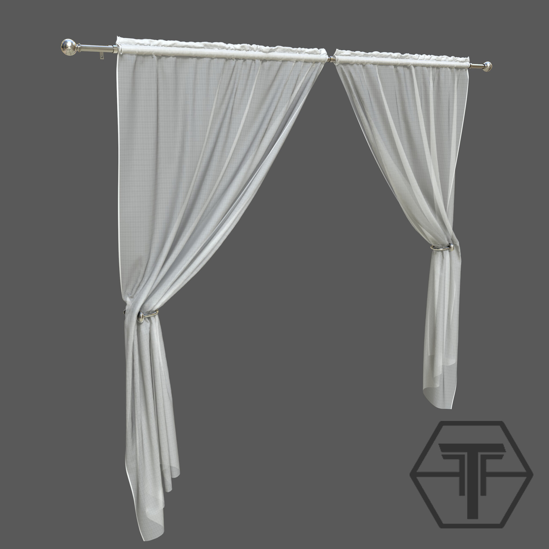 Tyler Frisch - 3D Model | Curtains