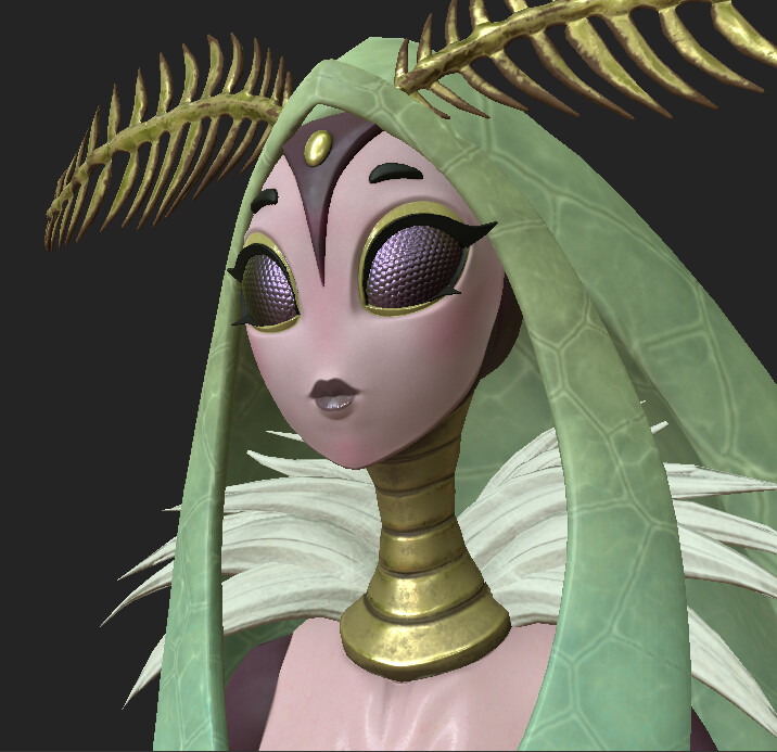 Antoine Berteloot - Luna Moth Girl