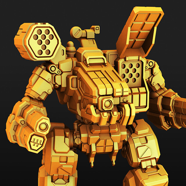 ArtStation - Hellspawn Mech