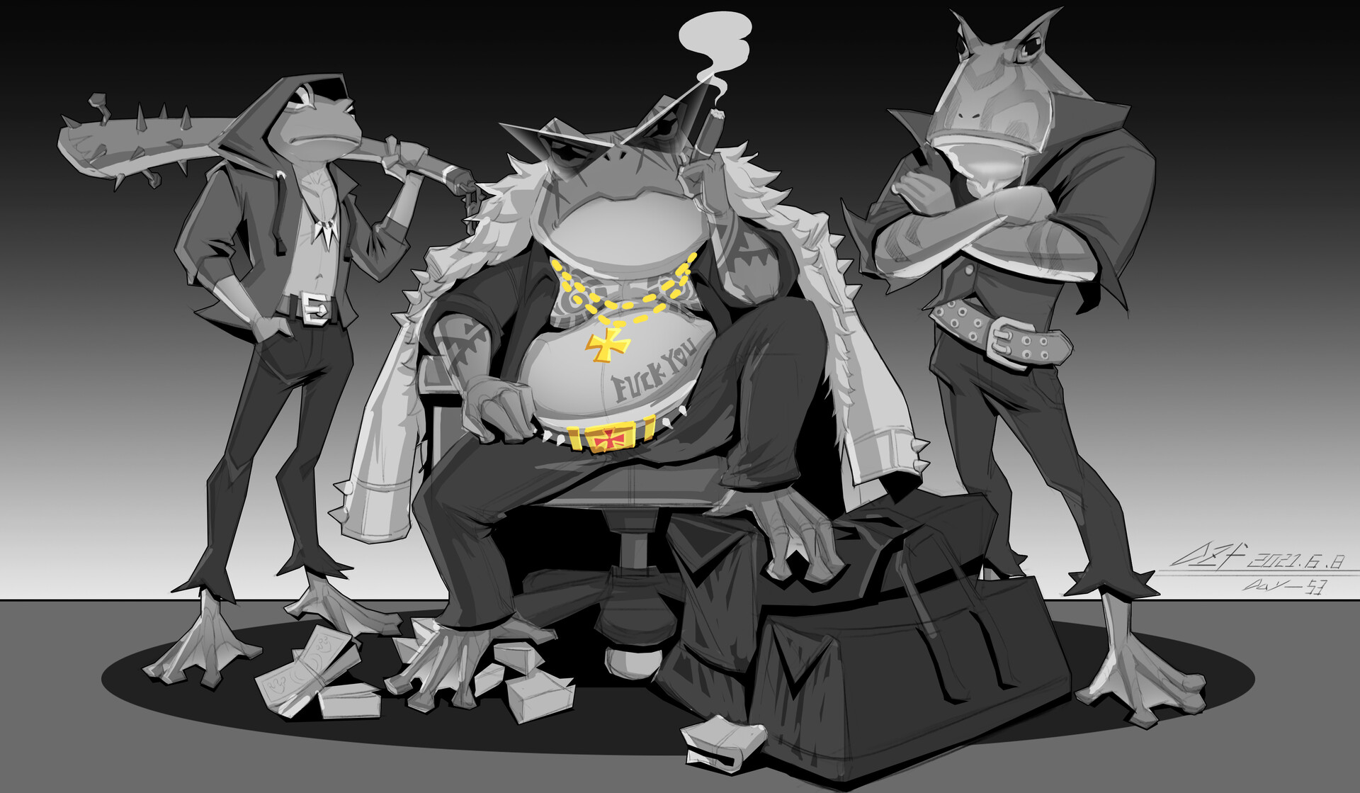 ArtStation Frog boss