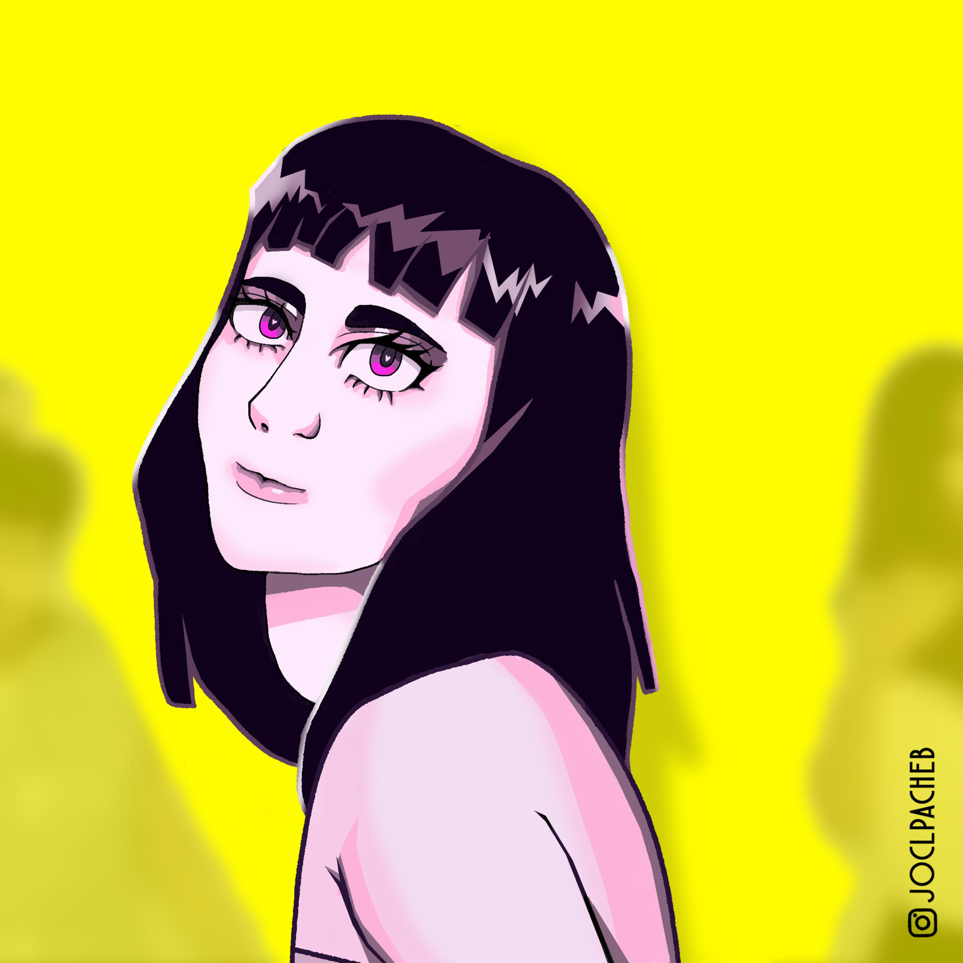 ArtStation - Grimes - Vanessa: Fanart Animation