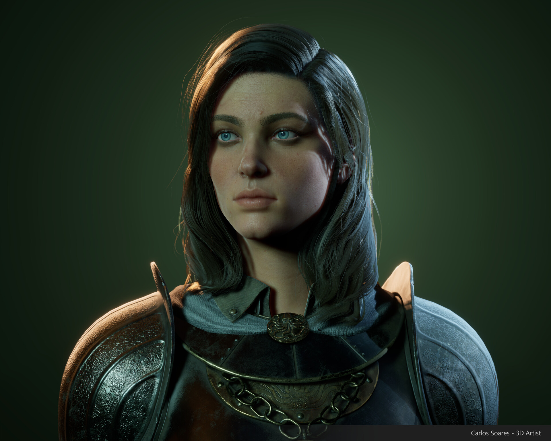 ArtStation - Real-time Knight Character Creation