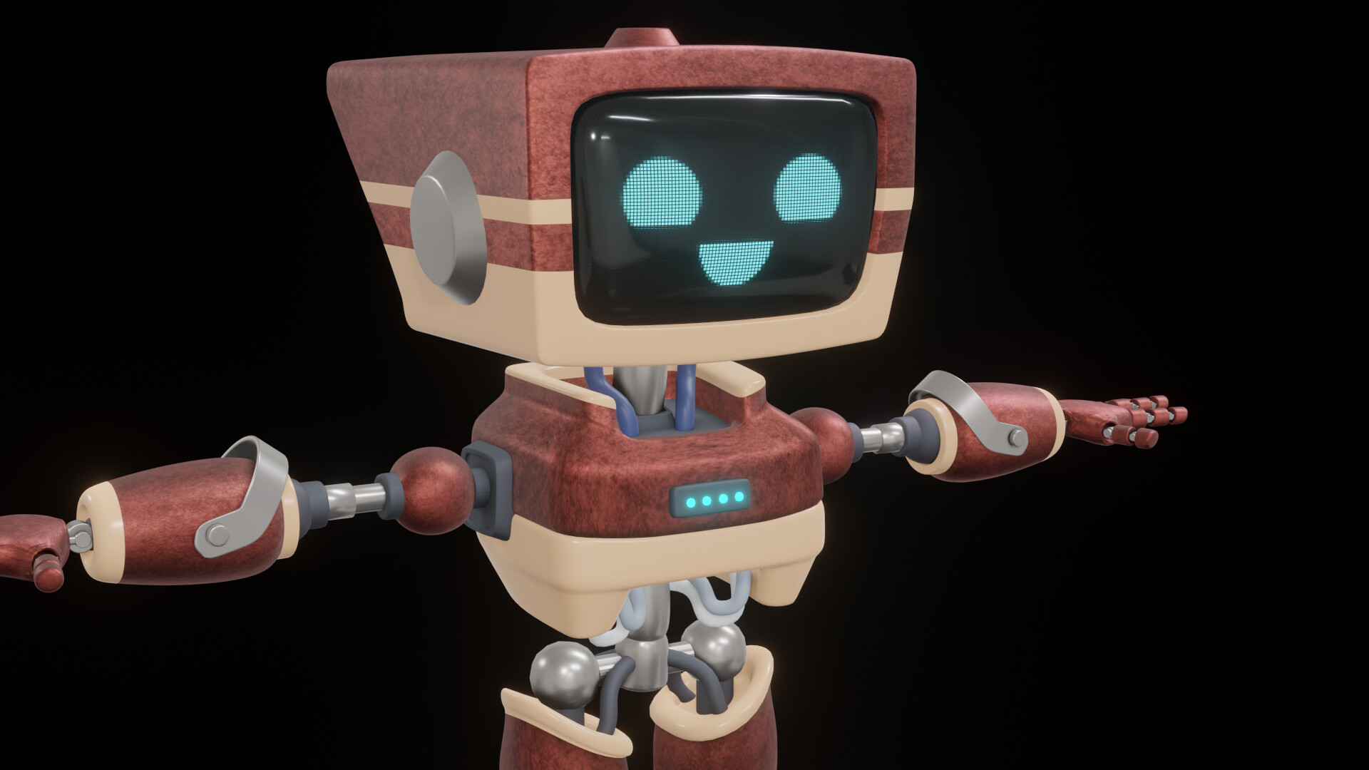 ArtStation - Little robot character