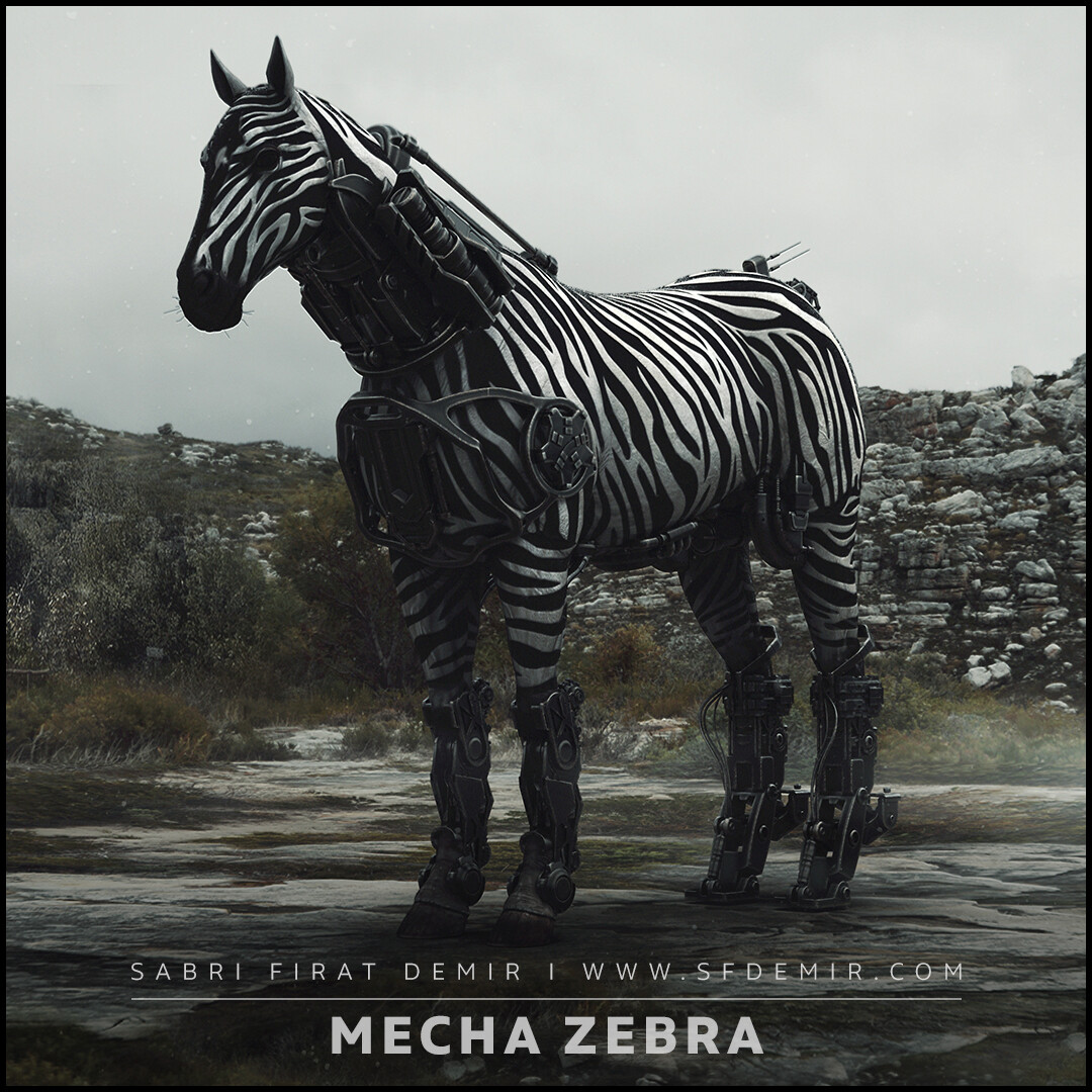 Mechanical Zebra