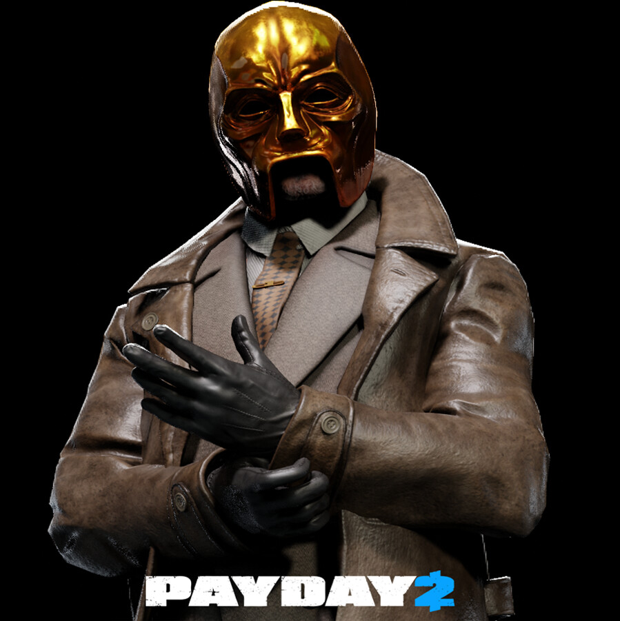 ArtStation - Masks 02 I PAYDAY 3