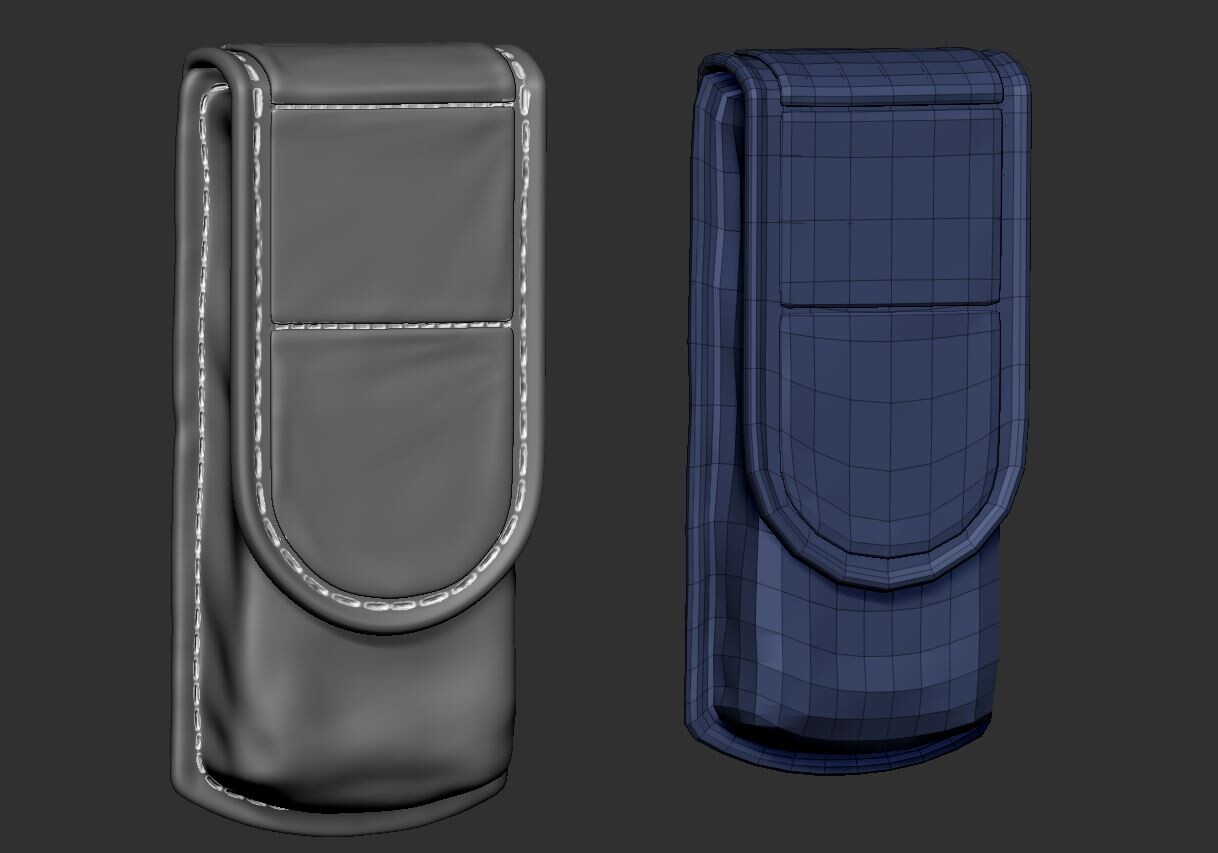 ArtStation - Tactical Pockets Modeling Time-Lapse Tutorial