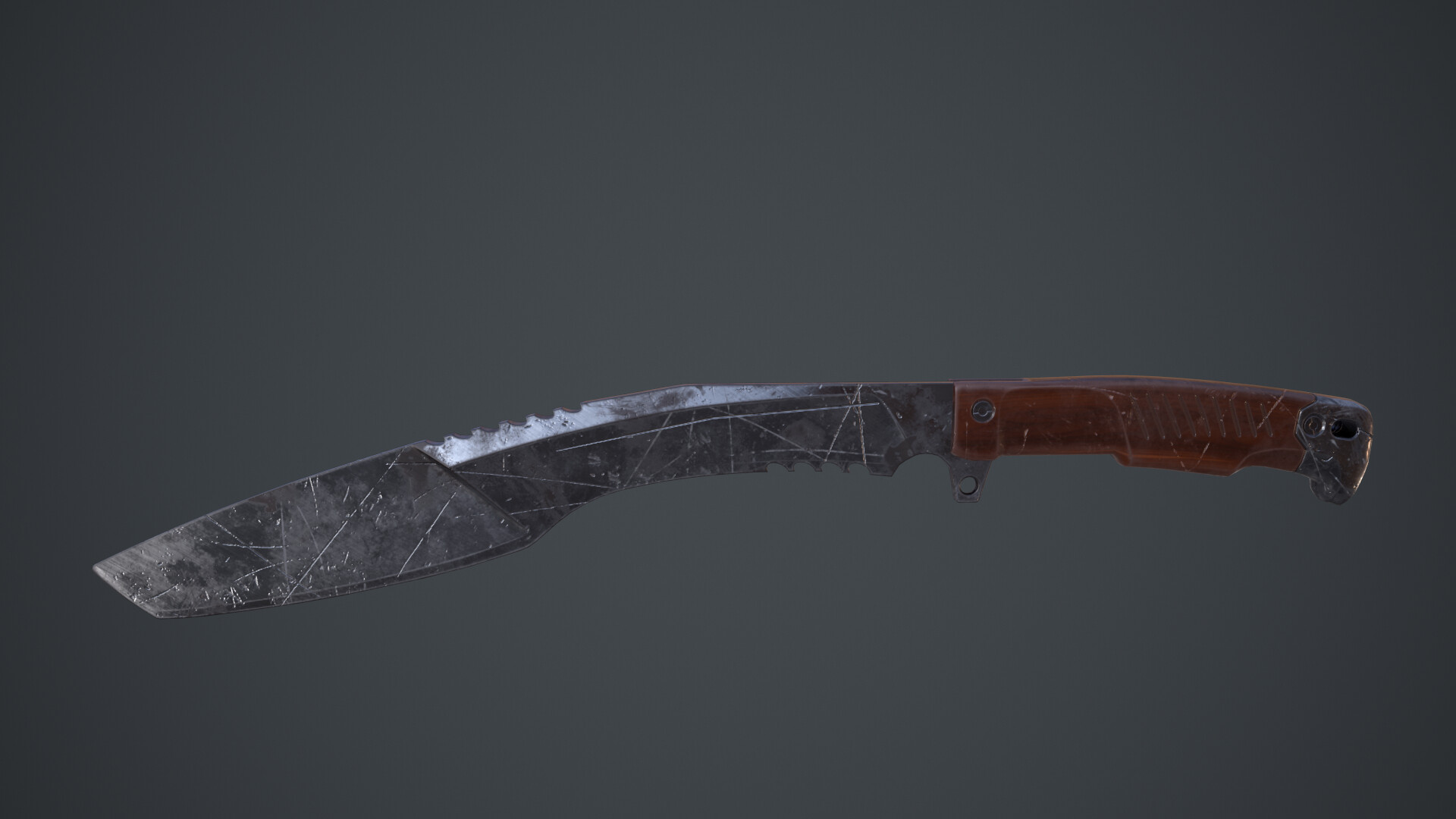 ArtStation - kukri knife