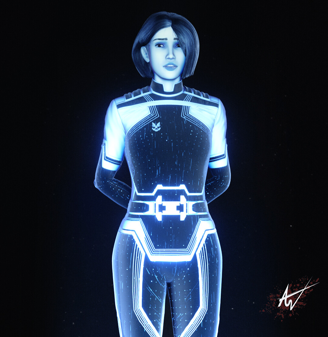 Halo Infinite Cortana Fan Art Halo You Promised Chief Etsy In 2021