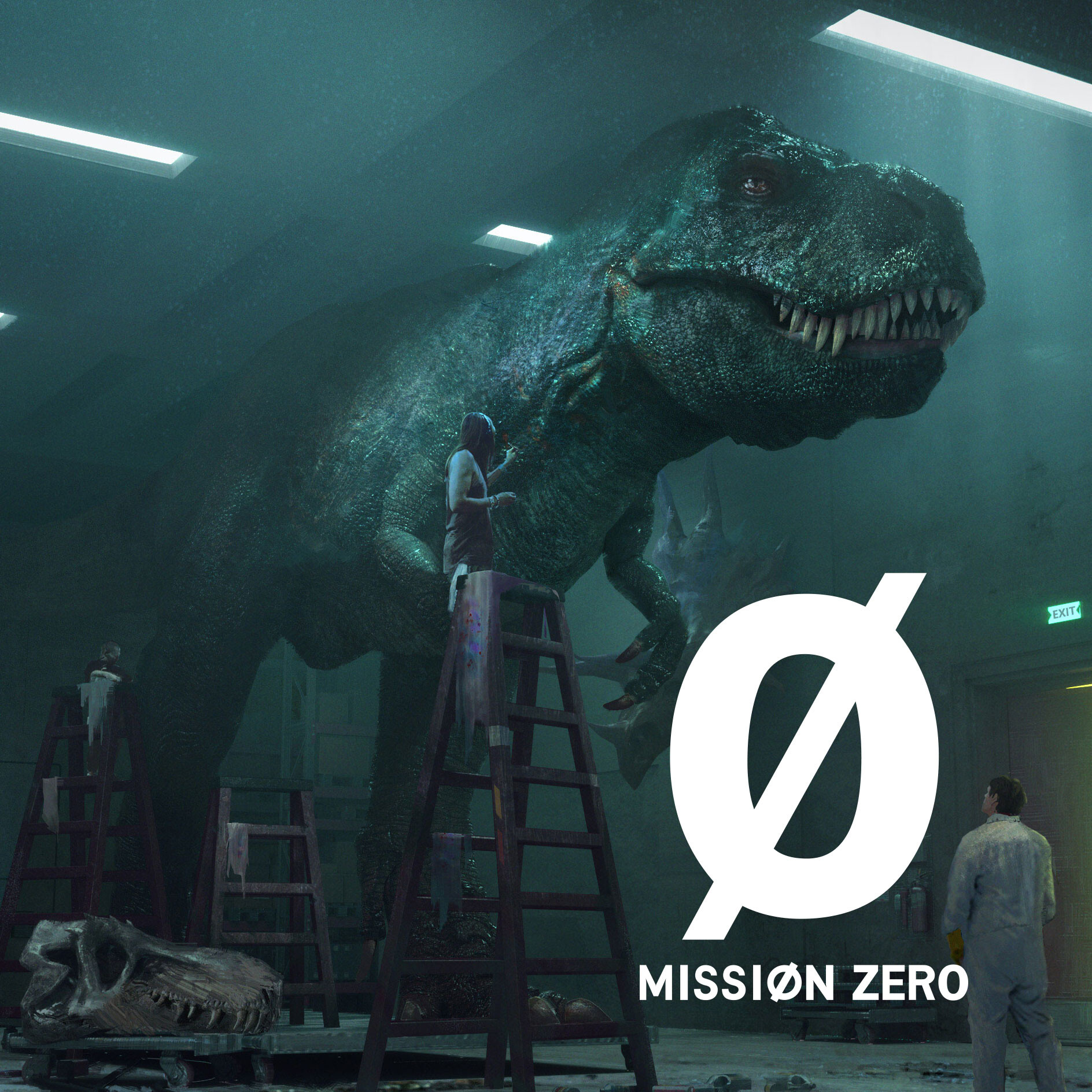 ArtStation - Mood concept for Mission Zero