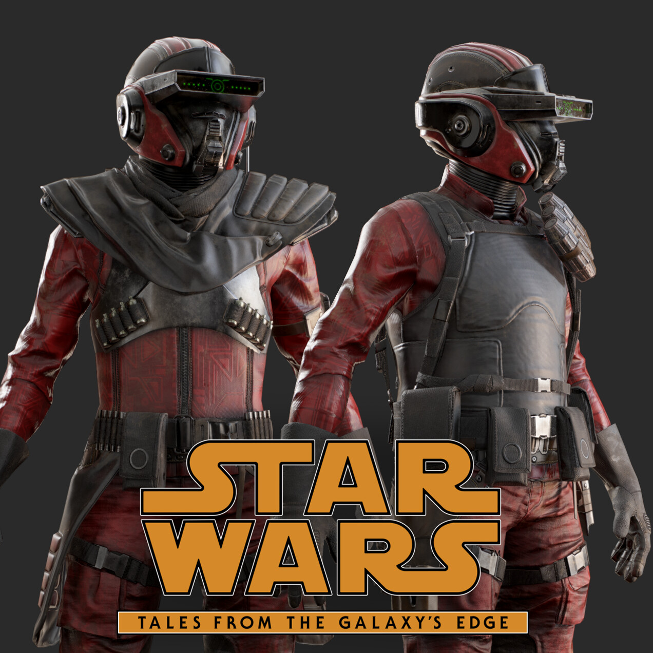 ArtStation Helmeted Pirate Star Wars Tales from the Galaxy's Edge