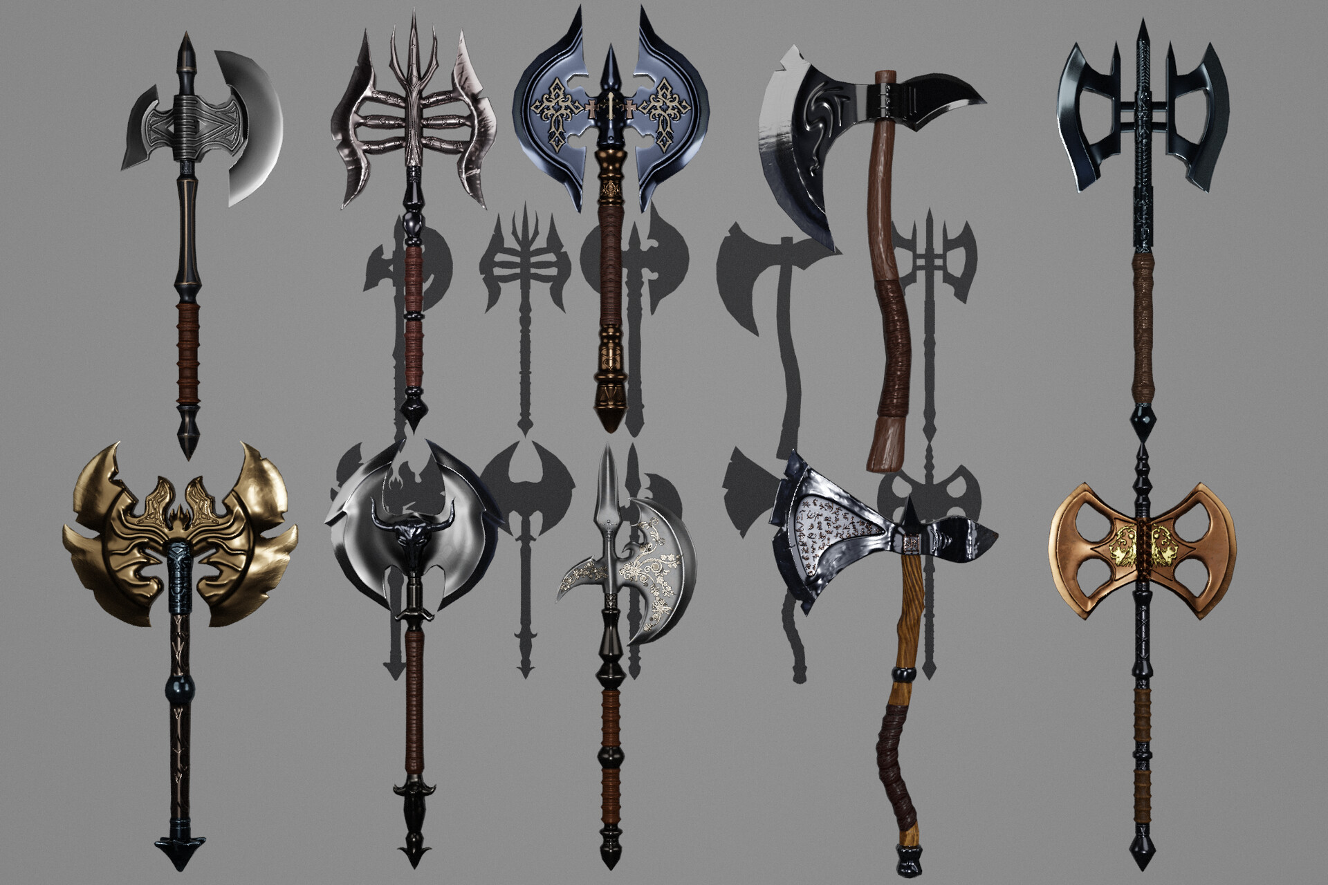 Artstation - Axe Pack01