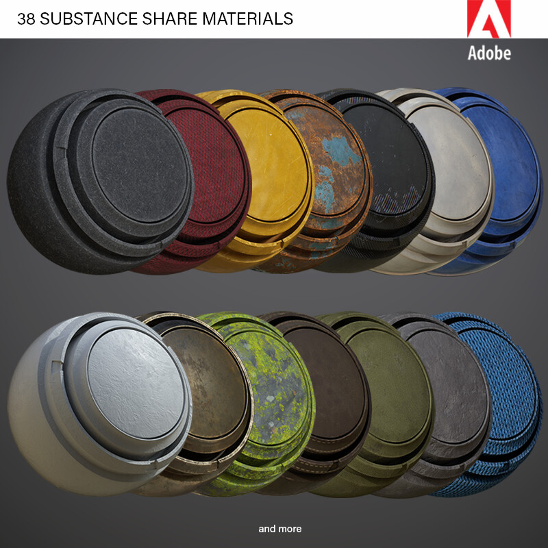 ArtStation - Official Adobe Smart Materials