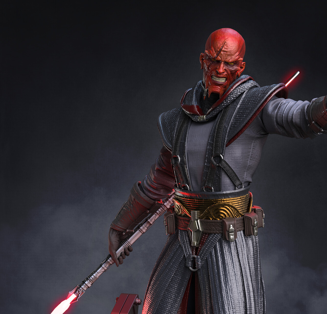 Lord Sith Vindican 1:4 collectible statue