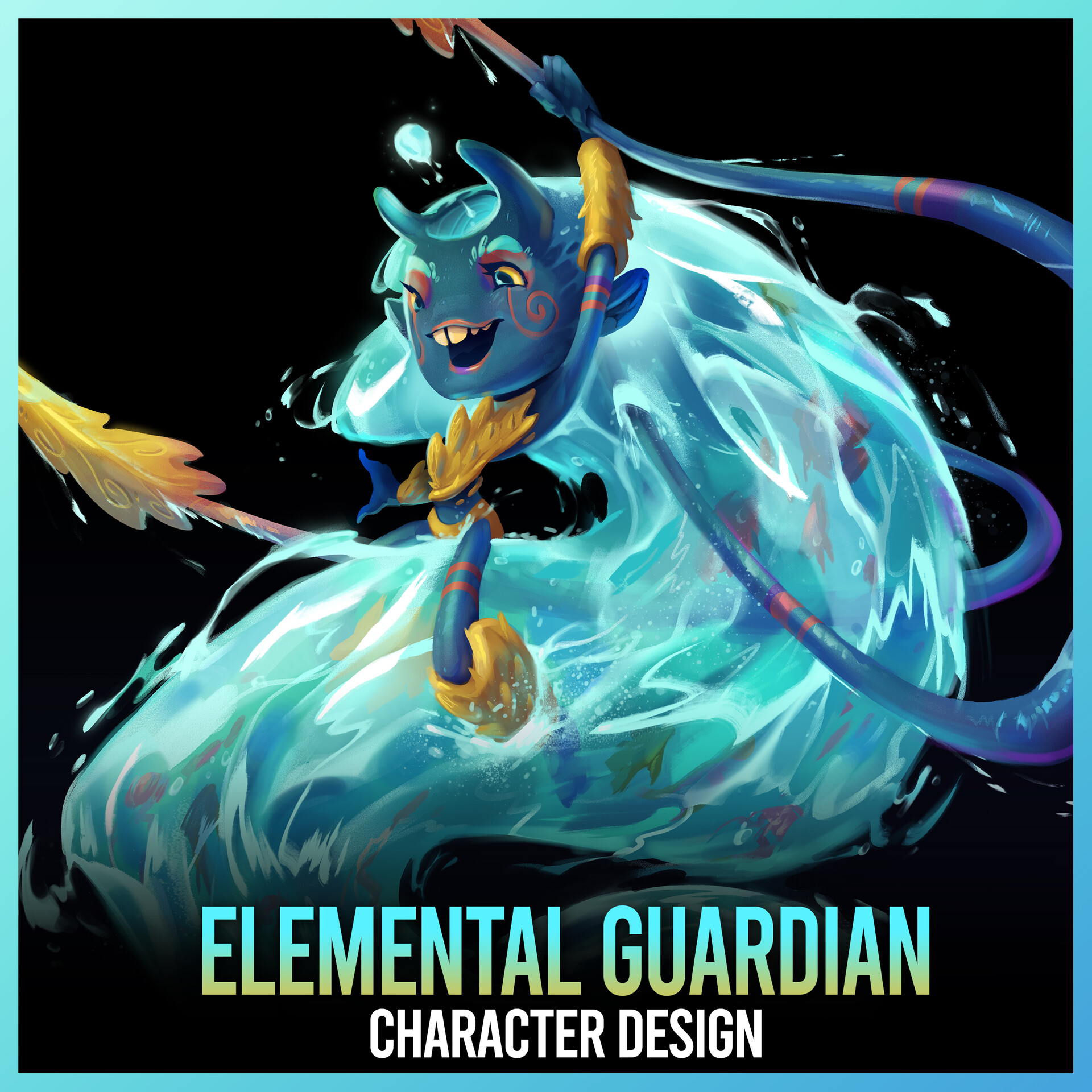 ArtStation Elemental Guardian Water Guardian