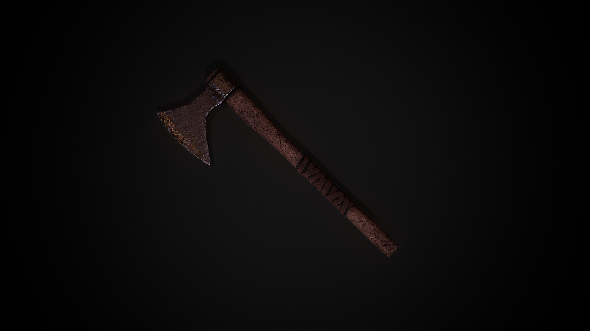 ArtStation - Medieval Woodcutters Axe