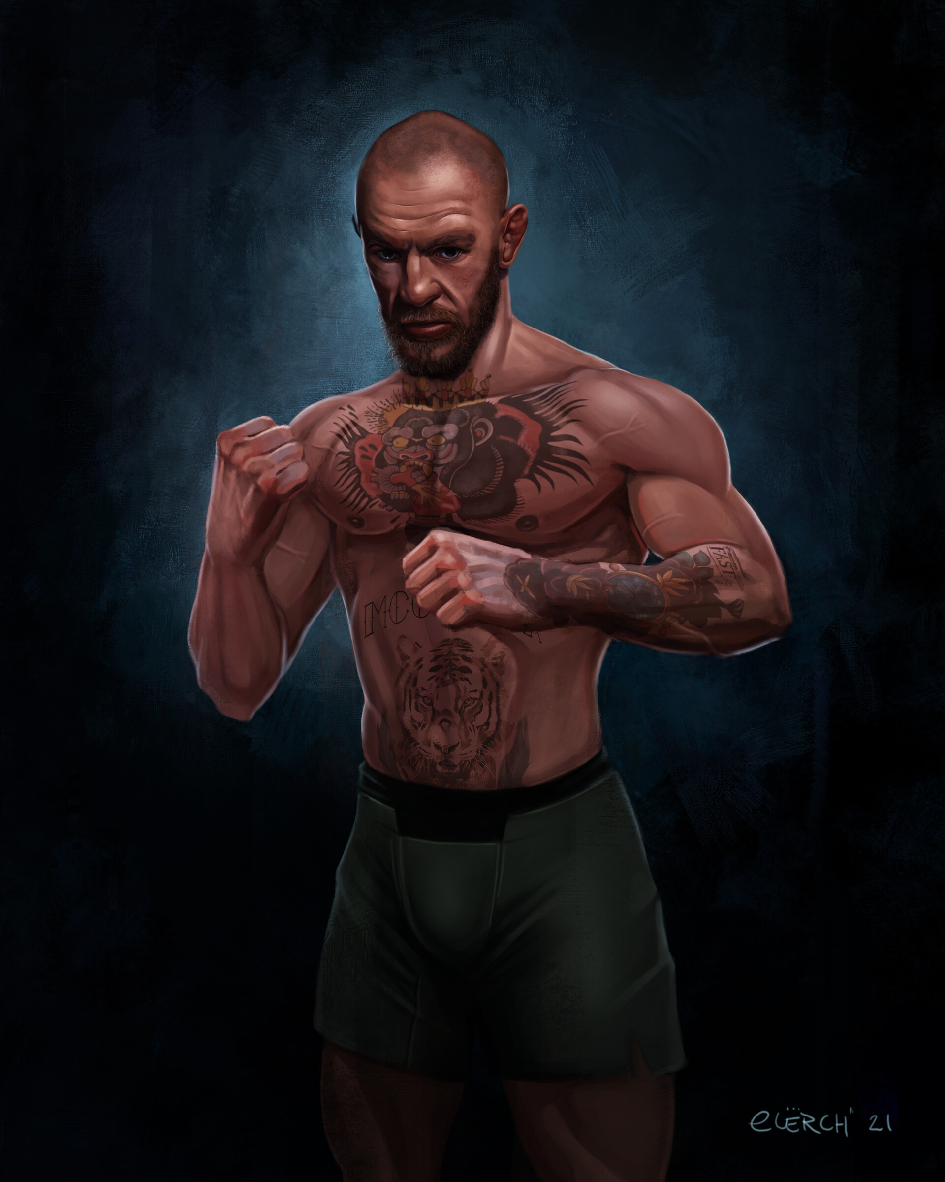 ArtStation - Conor Mcgregor