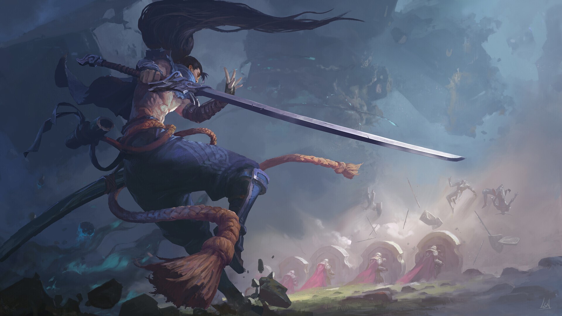 ArtStation - Yasuo League of Legends Live Wallpaper No Copyright