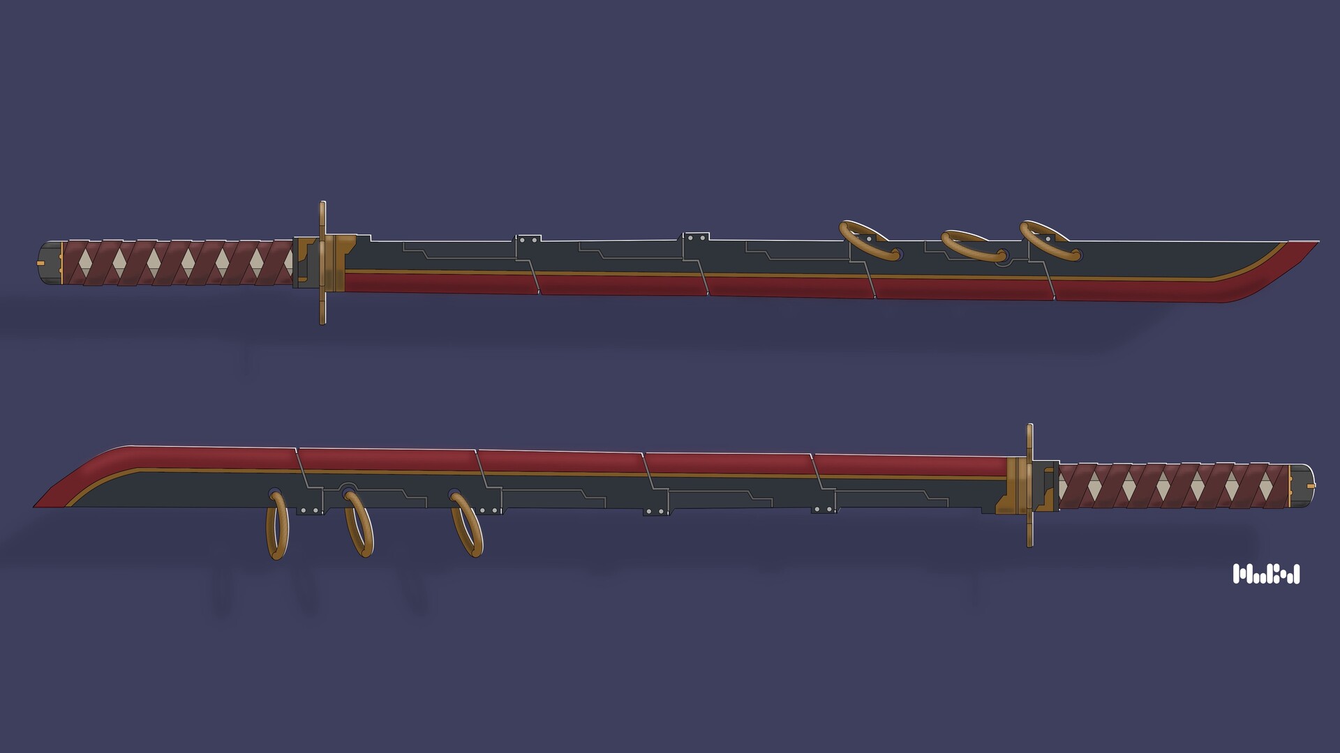 ArtStation Demon Blade Shini