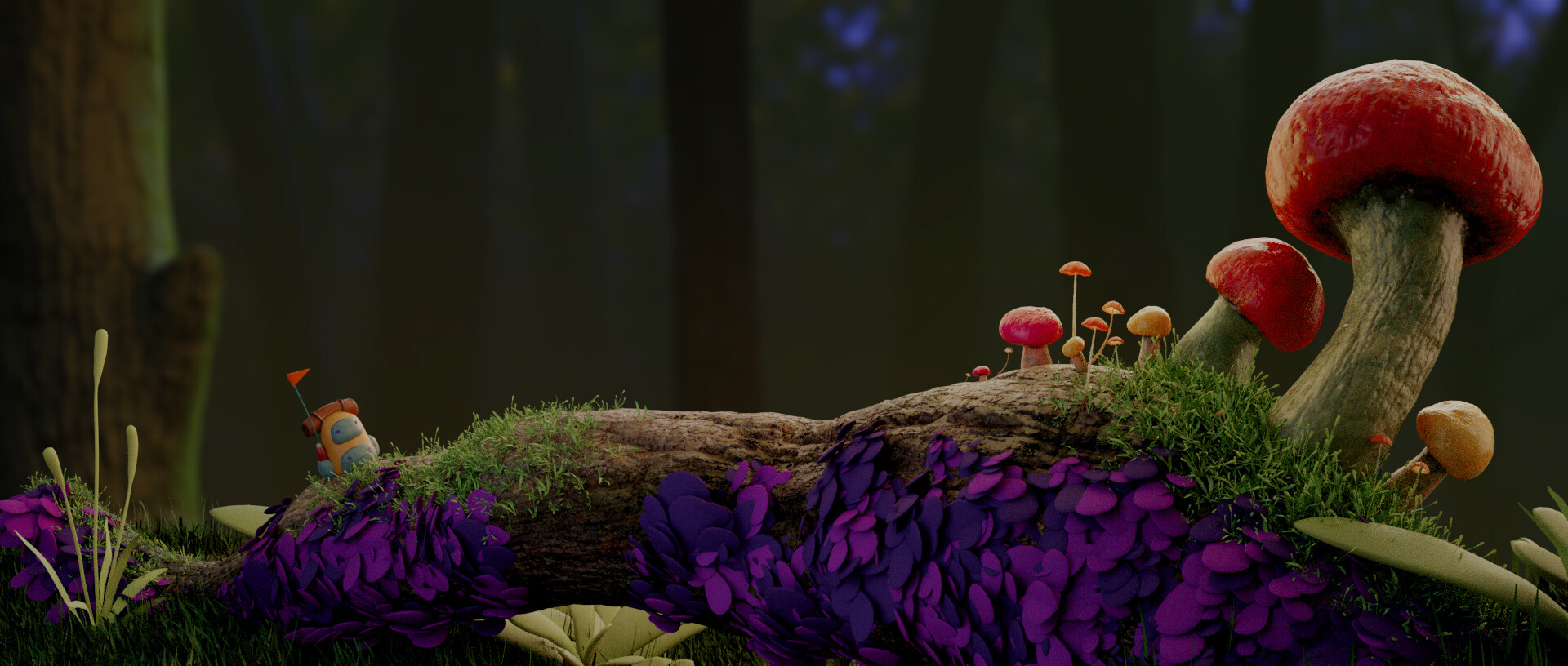 ArtStation - A Mushroom Story