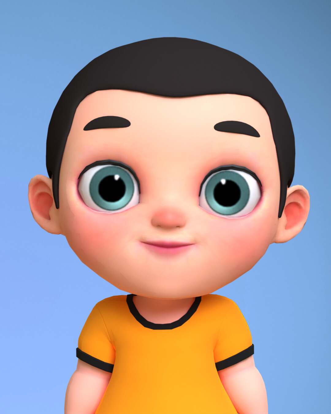 ArtStation - Joy Baby Cartoon Character