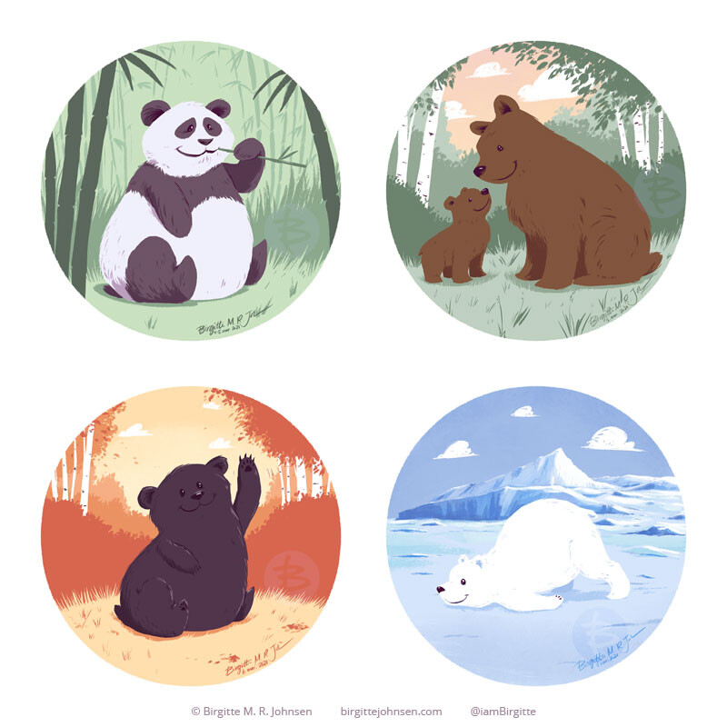 ArtStation Bear seasons