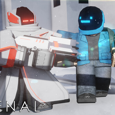 ArtStation - roblox arsenal - cyber mercenary