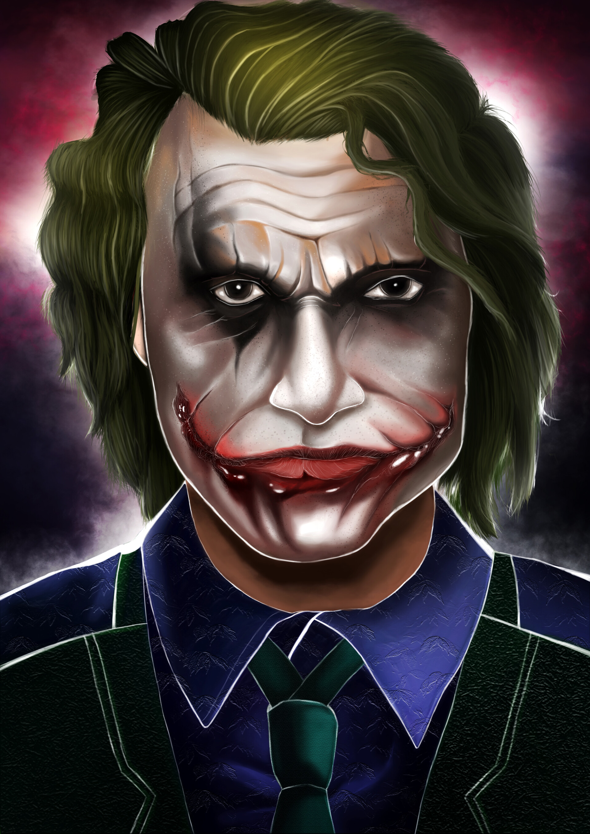 ArtStation - Joker Digital Painting