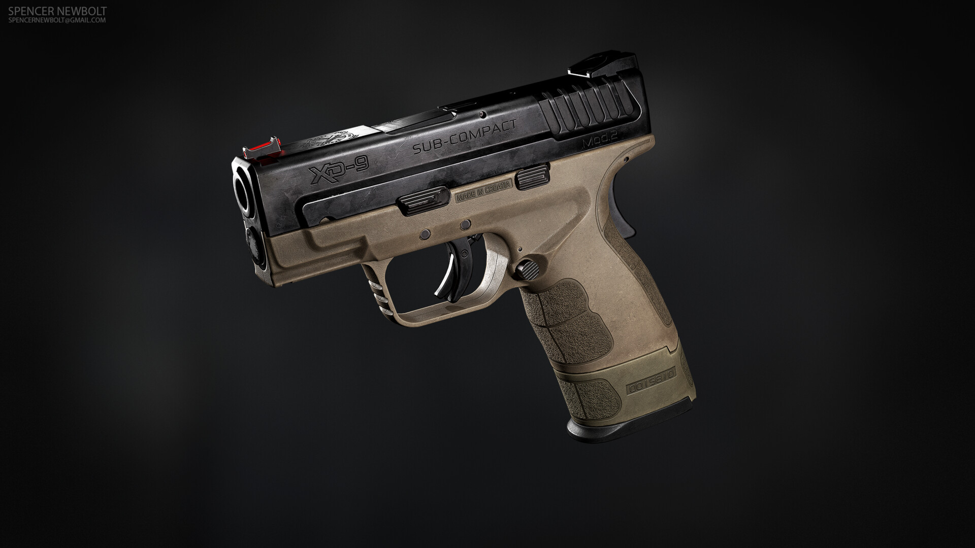 ArtStation - Springfield XD Mod2