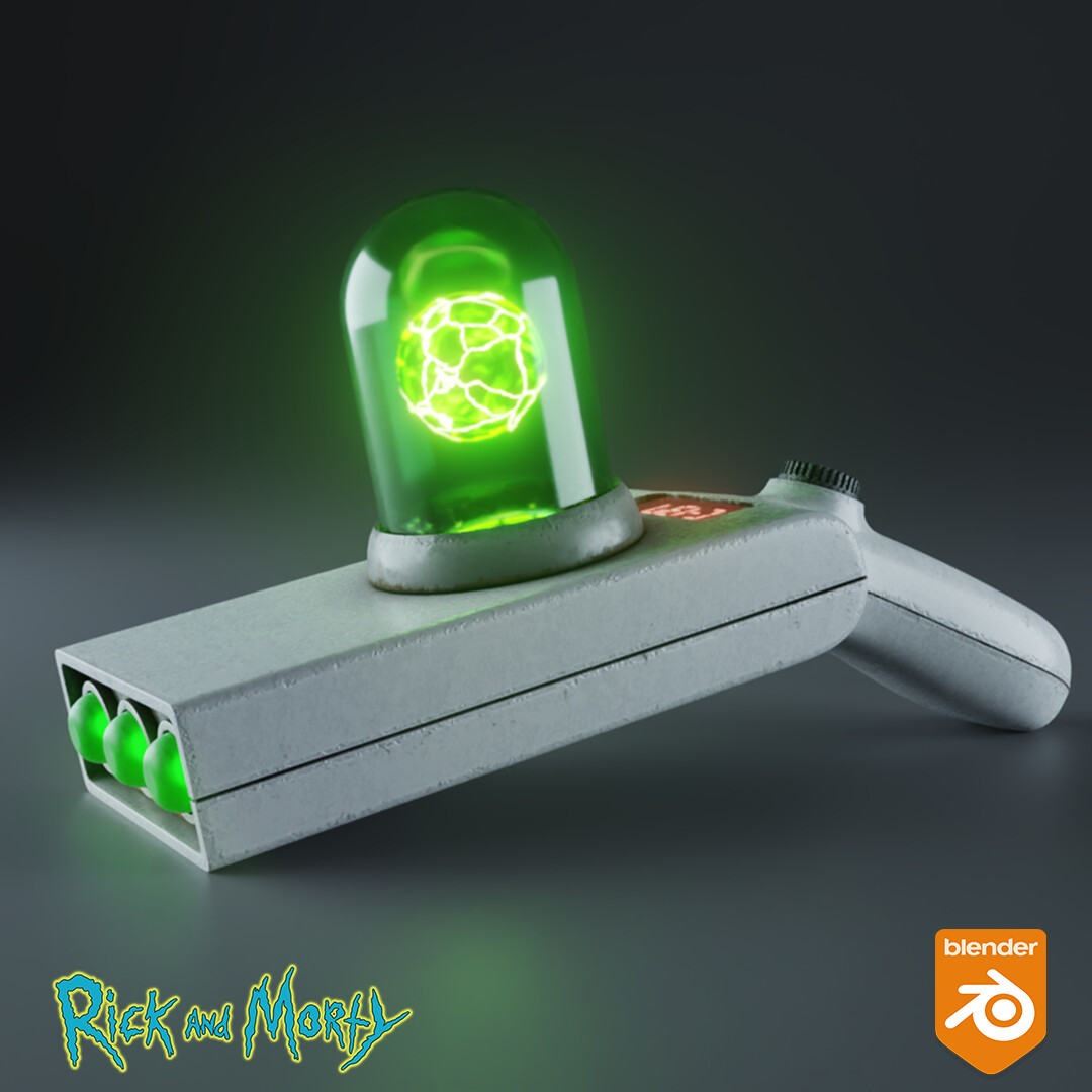 Rick and Morty Portal Gun