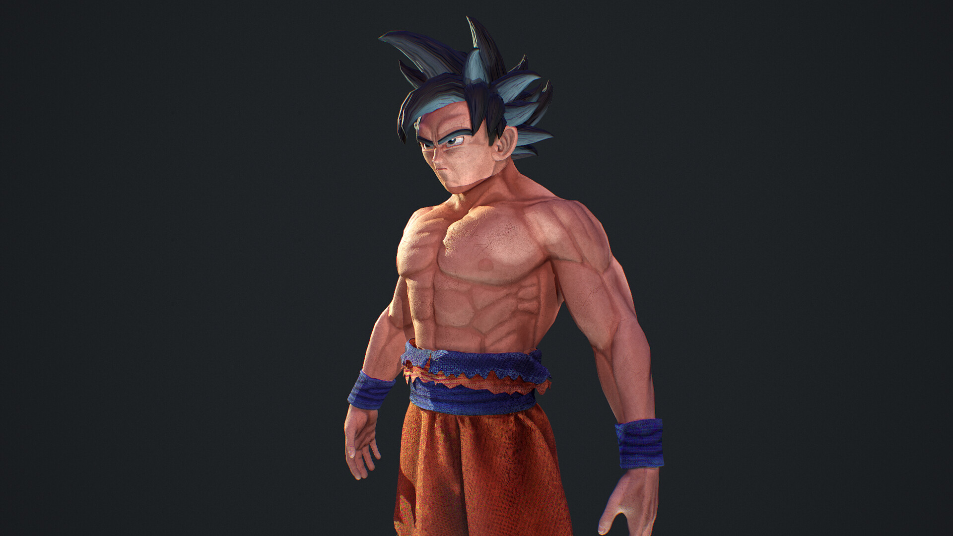 ArtStation - Dragon Ball Son Goku Fan Art