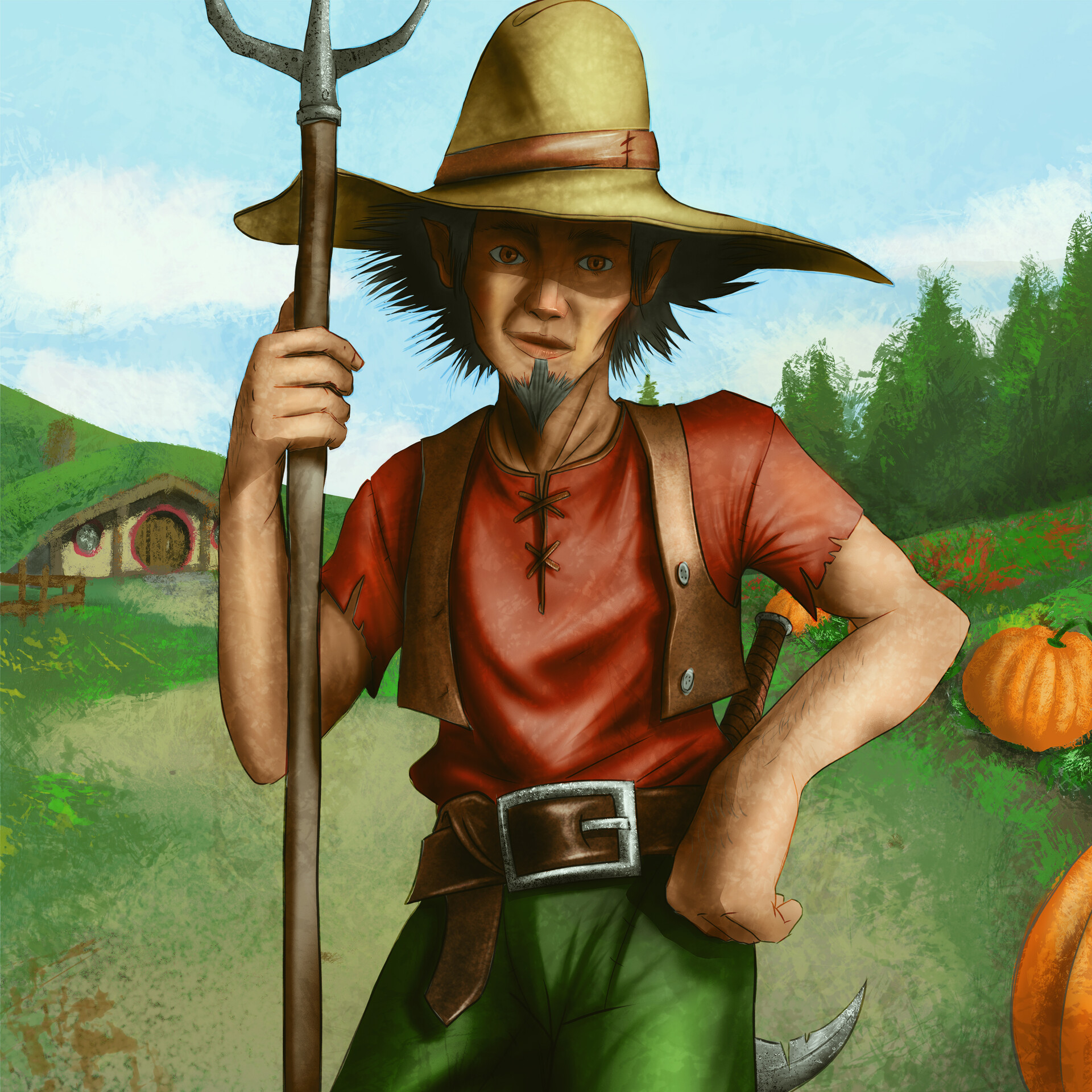 ArtStation - Hobbit Farmer