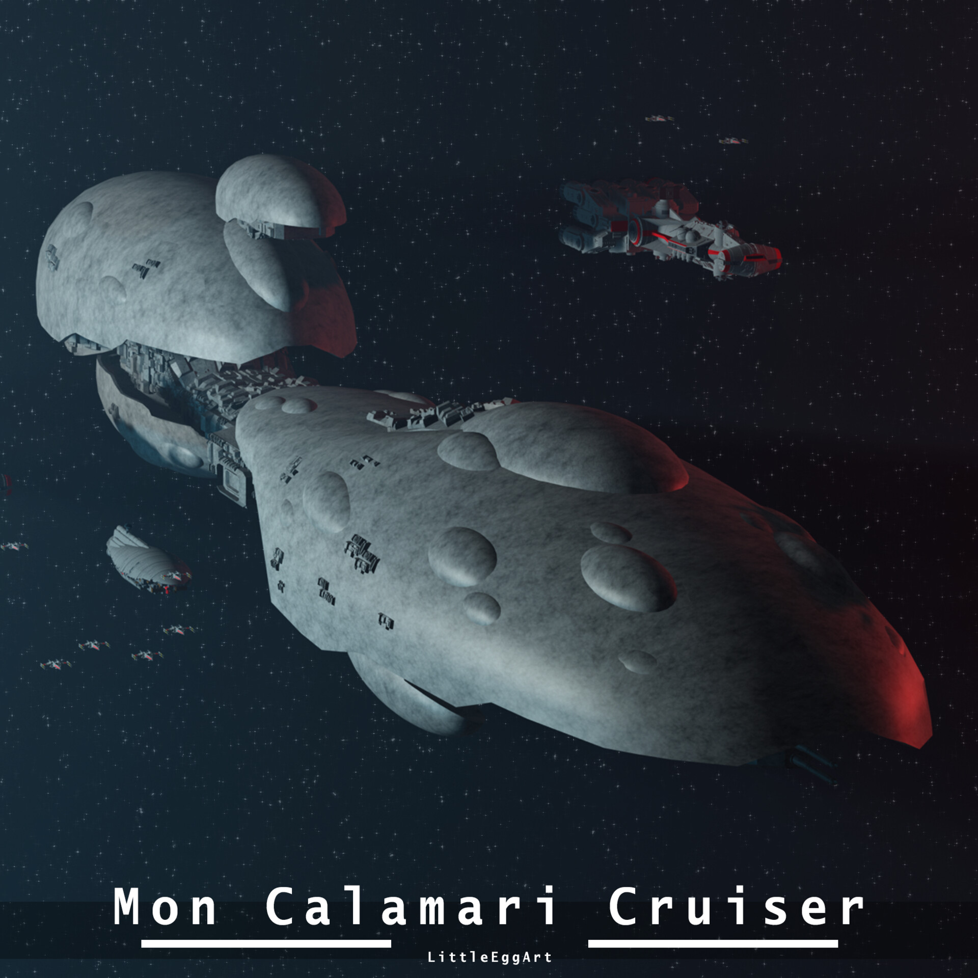 Lee Studio - Mon Calamari Cruiser Concept