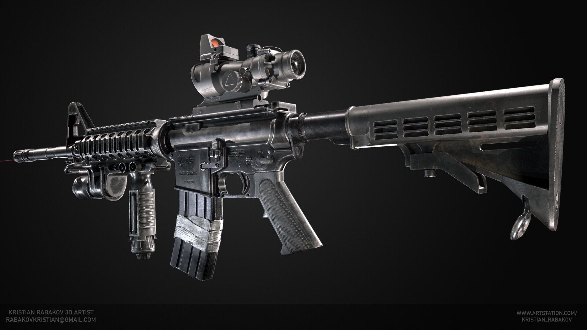 ArtStation - M4A1