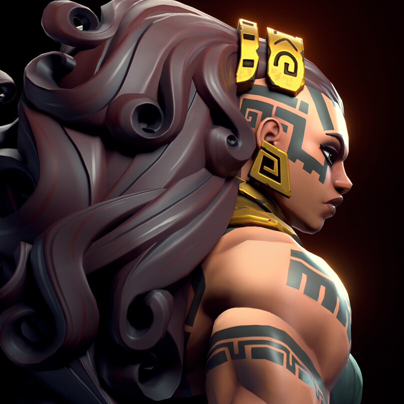 Illaoi by DavidBolton, Character Art, 3D