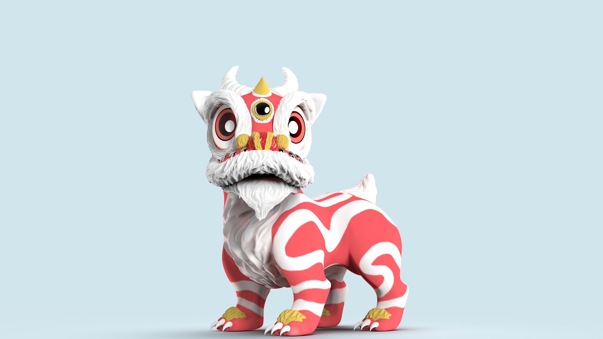 ArtStation - Lion Dance [舞獅]