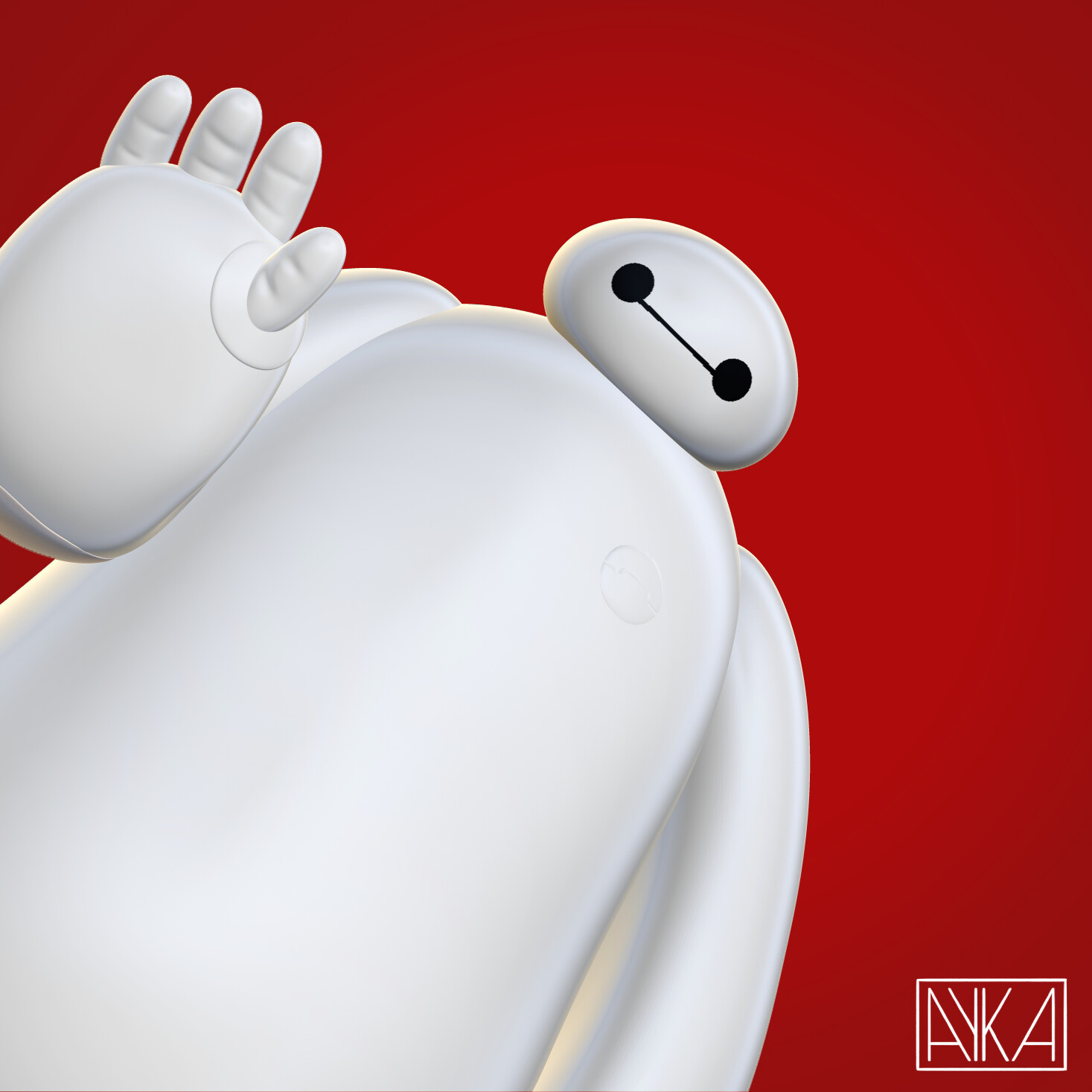 ArtStation - My cute Baymax