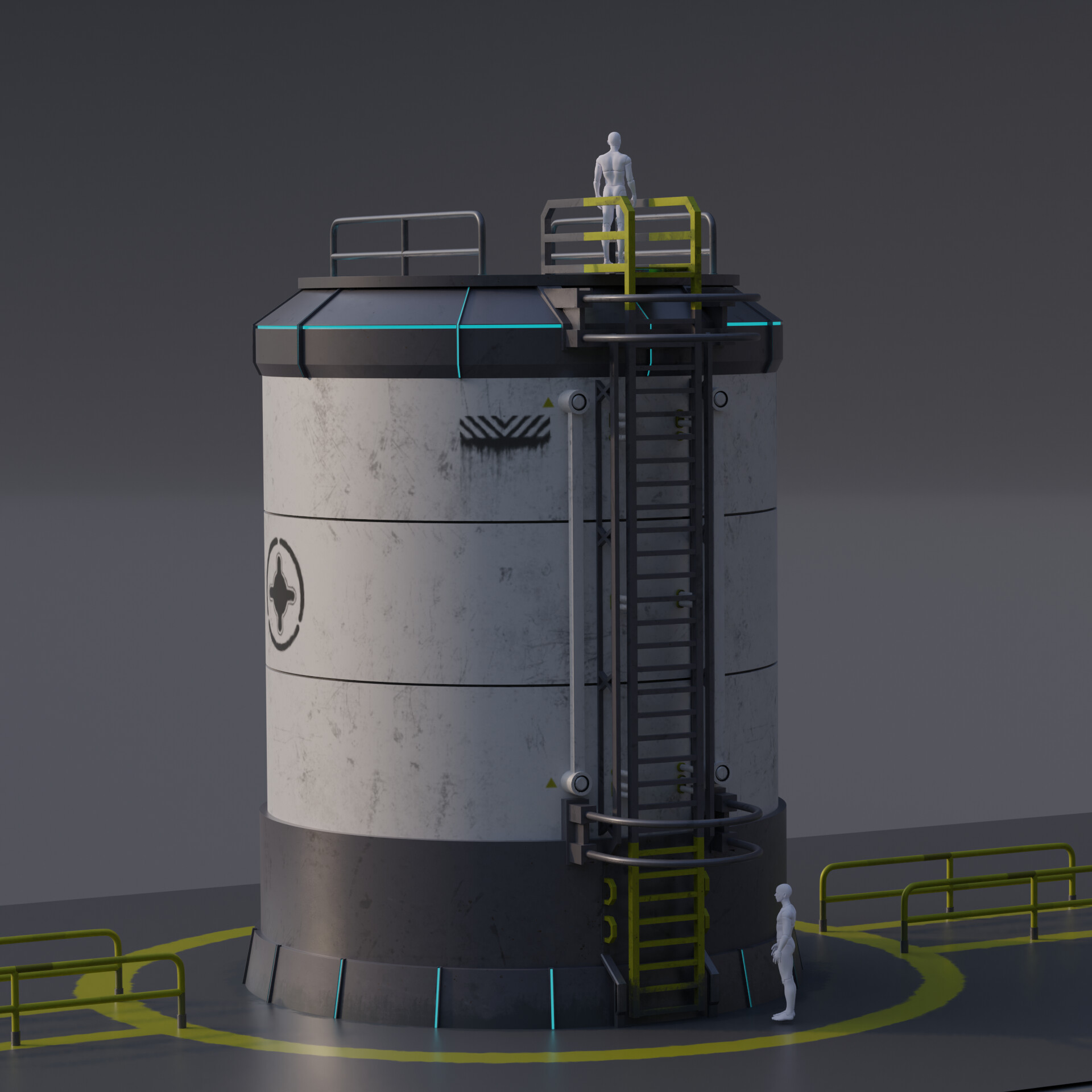 ArtStation Oil Storage   Ivan Vasilev Ivan Vasilev 3 