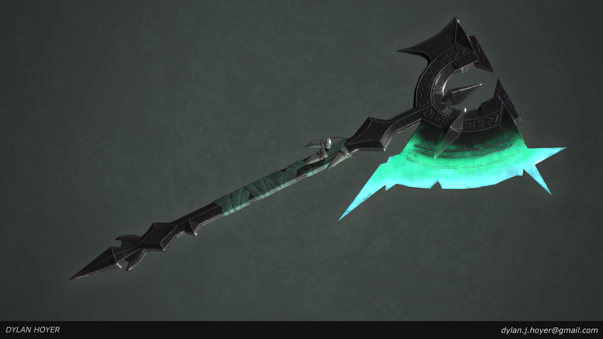 ArtStation - Enchanted Battle Axe